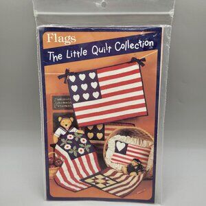 Flags The Little Quilt Collection Quilt Pattern Primitive Doll Quilts